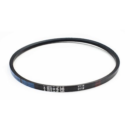 D&D A32.5/4L345 Classical V-Belt, 34 1/2 in Outside Length, 1/2 in Top Width, 1 Ribs A32.5